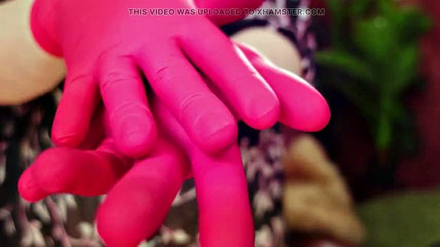 Asmr with Medical Gloves: I Am Your Boss. Arya Grander