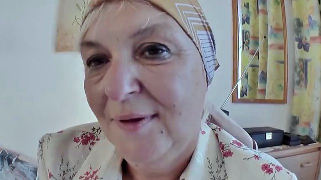 Granny's pussy fucked doggy style