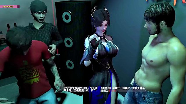 3D Hentai Animation- Beauty goddess #07