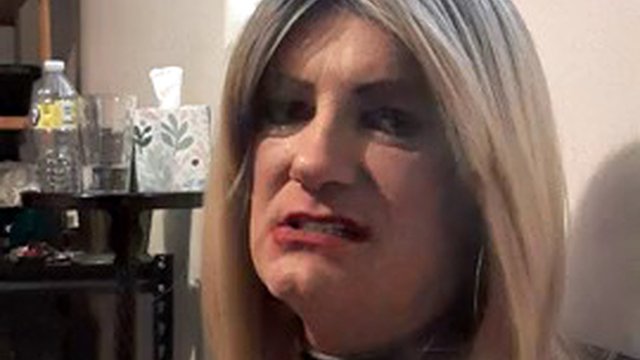 Smoking tgirl slave