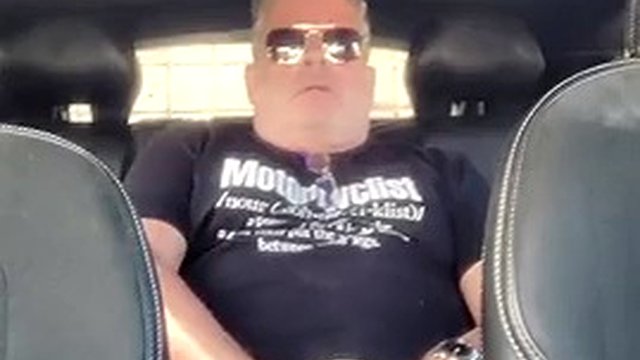 Masturbation in the car in a public parking lot
