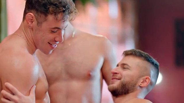 Devi, Kyle and Liam go to the beach and after a couple of hours they get bored and go home to fuck - SEAN CODY