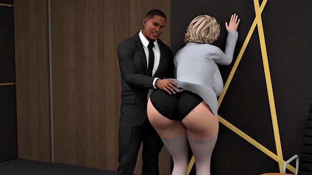 BBC boss whips his BIG ASS trans secretary