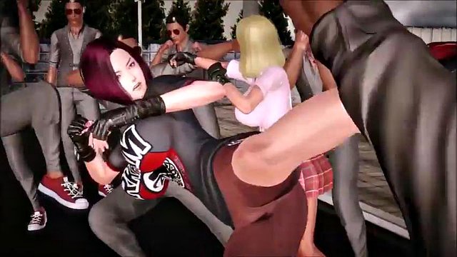 Girls 3D Fight and Lose: grandi tette, schiavitù e GroupSex Porn