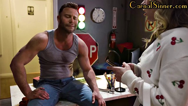 Sinner bae face fucked by car mechanic after doggystyle