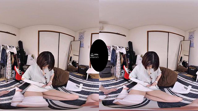 Spread my legs in front of the camera: Babe, Asian & Japanese VR Porn