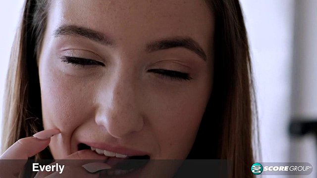 Everly Haze's Teen Striptease