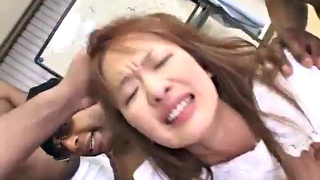 Japanese impregnated via BBC Creampie Gangbang