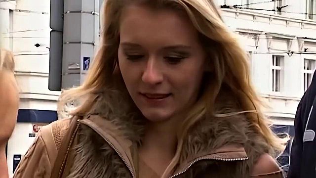 Blonde Slut Sucks Cock and Rides Hard Till Creampie
