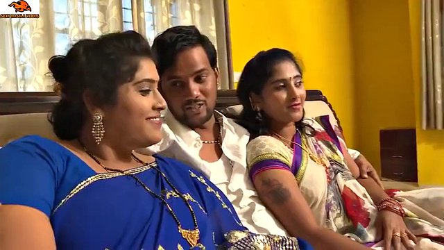 Desi telugu sisters Pavitra and Bargavi have sex with ex boss