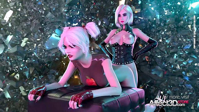 Bonkers Mayday - 3D Futanari Animasyonu