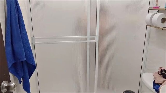 Stepmom catches me recording her in the shower
