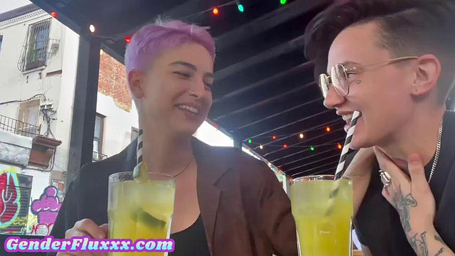 Real f2m trans amateur fucks GF