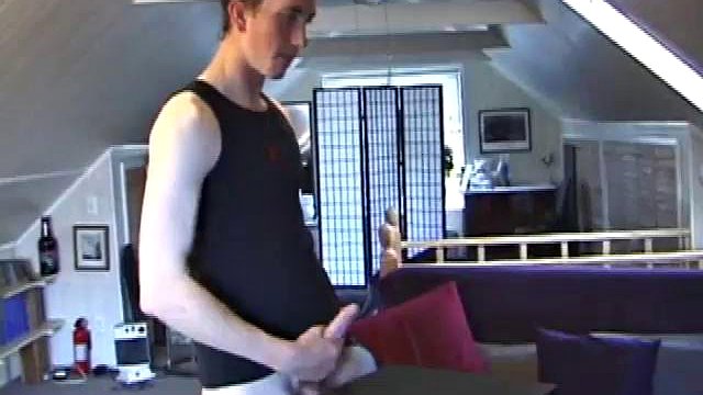 Big Dick Derek Jerks Off