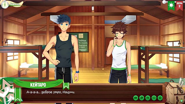 Game: Friends Camp. Episode 1. Welcome to the camp! (Russian voice-over)