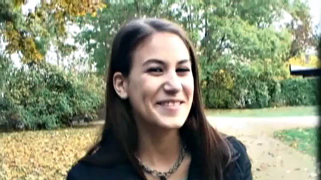 slut is fucked in the park