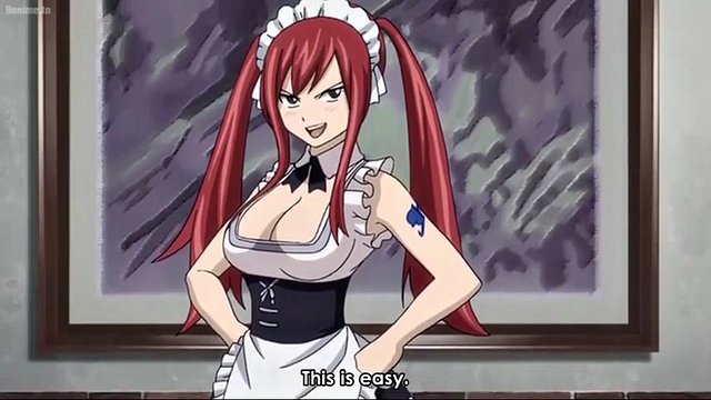Anime: Erza Scarlet (from Fairy Tail) FanService Compilation Eng Sub