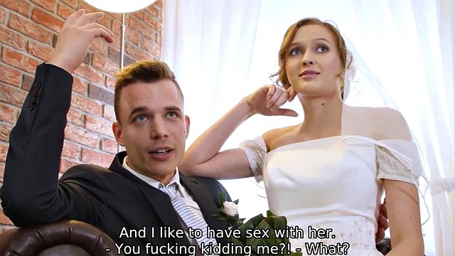 HUNT4K. Cute Czech Bride Spends Her First Night With A Rich Stranger