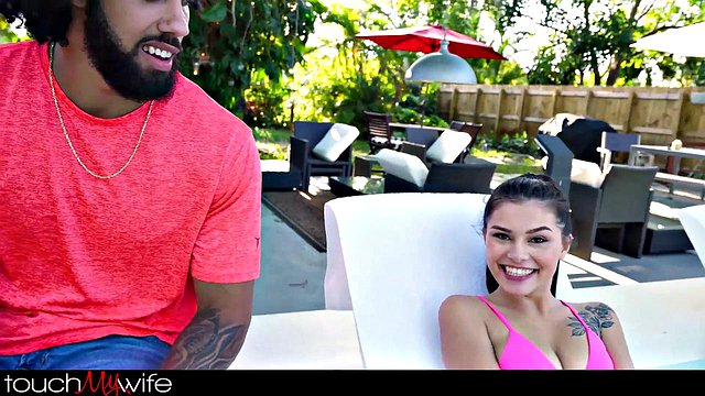 Latina Wife in Interracial Encounter (Levi Cash, Reyna Delacruz)