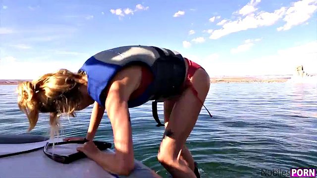 Spring Break Girls Go Wild On Lake
