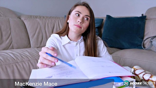 Mackenzie Mace's Perfect Amount of Bush in Teen Striptease