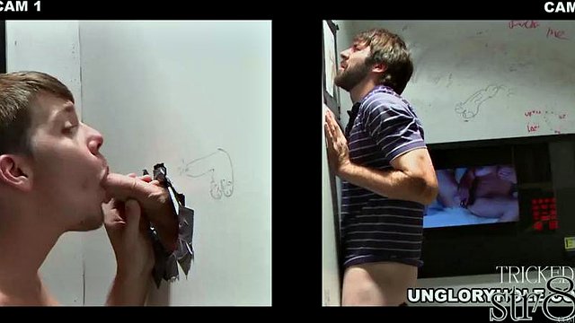 Tricked str8 stud cocksucked by gay