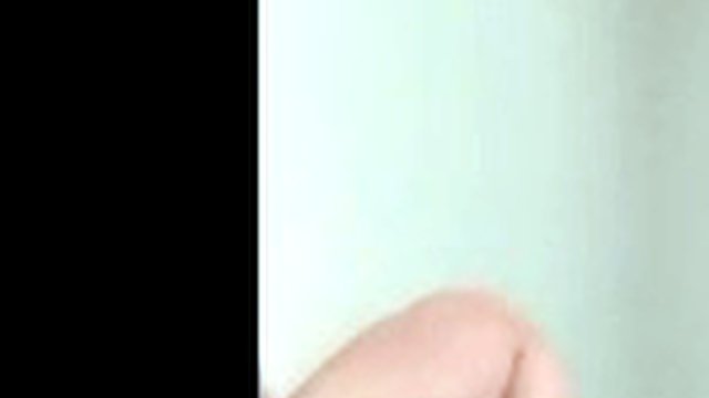 Chubby finger masturbates