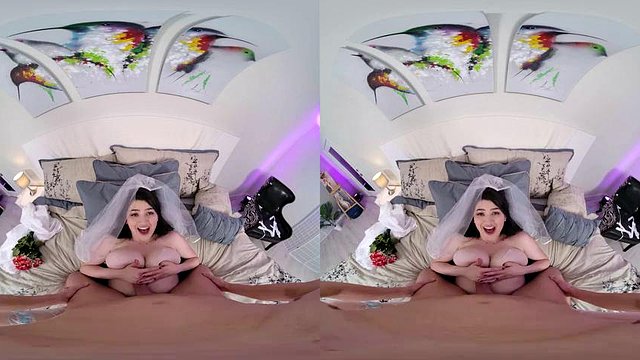 Alyx Star Noiva: Big Tits, Blowjob & Babe VR Porn