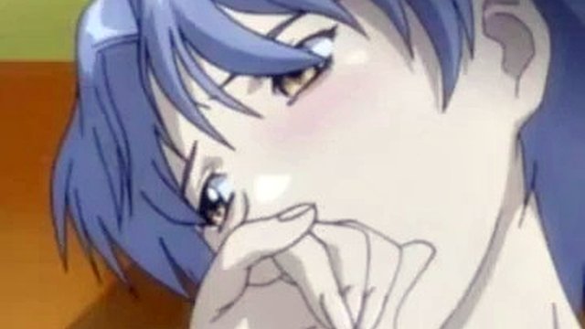 Cutie anime coed gets her tits squeezed and fucked by a pervert