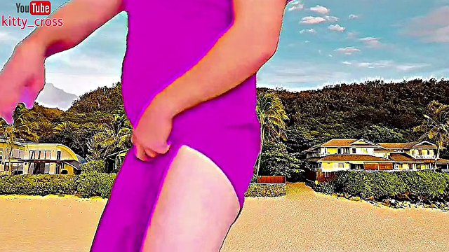 I am a Cute Ladyboy in Mini Skirt and My White Beautiful Body
