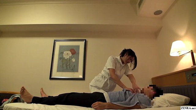 Japanese hotel massage naked - hairy pussy licking