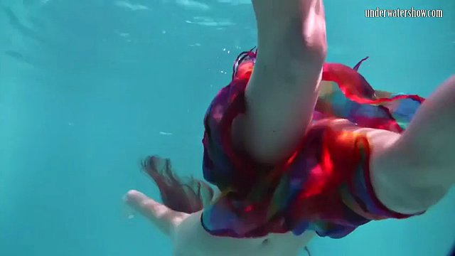 Nikita Vodorezova showed her sexy body underwater