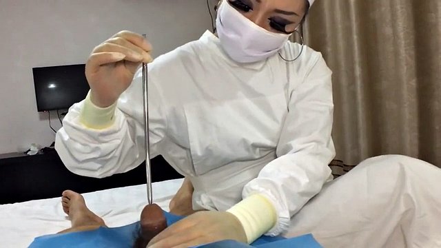 Nurse Medical Handjob