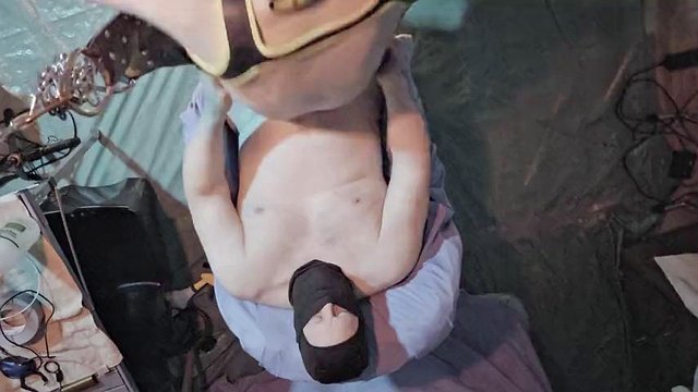 Brawny Bear Fucks Pup Kunter Raw Multi Angle. Pup Kunter Goes ATM and Eats Brawny Bear's Cum