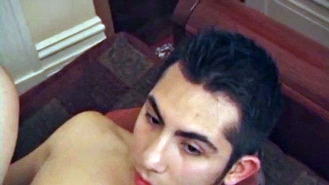 Derrick Khan and Alex McDaniels are back and they're hotter than ever. Surprisingly aggressive, Alex dominates Derrick's muscular body as they quickly strip naked.