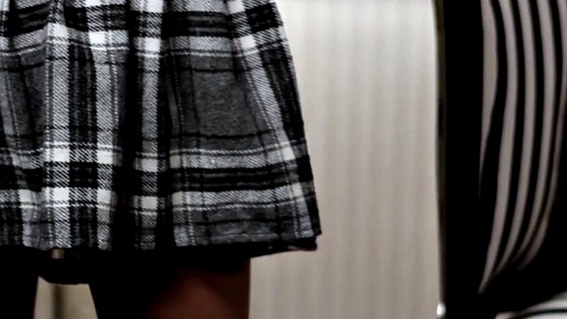 glamorous pervert spanks ass a young girl