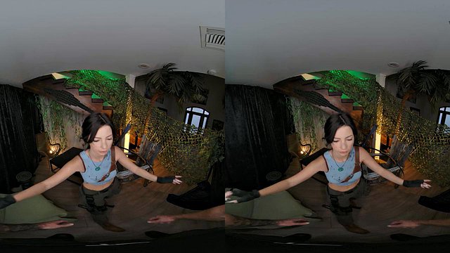 Asteria Jade as Lara Croft Craves Hardcore Pounding