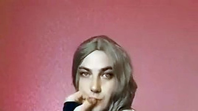 Cute Homemade Femboy Amateur Crossdresser Sissy Boy Model