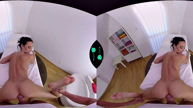 VR 확인: 입으로, 강아지 및 카우걸 포르노