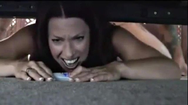 step mom stuck under bed