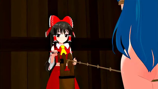 Anime bontage Spanking