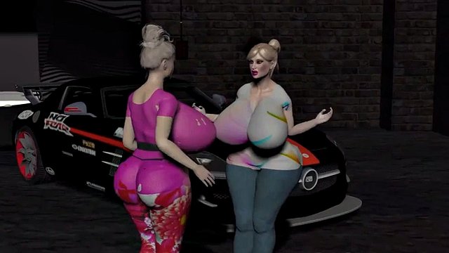 3D BBW Bimbo Fashion Show