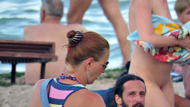 Mature amateur milf nue plage voyeur gros plan chatte (720)