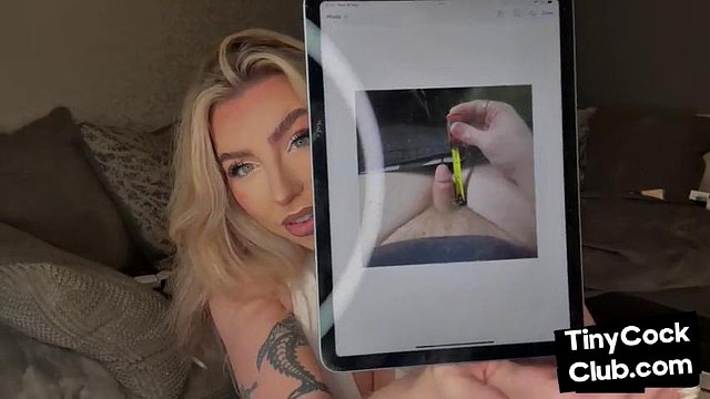 Naughty blonde dirty comment online pic