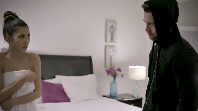 gianna dior creampie hookup ad draws unwanted attention from intruder