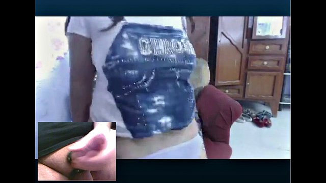Carly big tits latina teen rubs her pussy on webcam