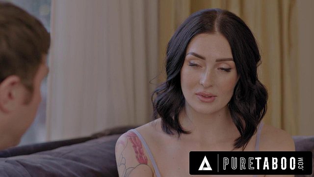 Private Investigator Chad Alva Entices Big-Tits Housewife Charlotte Sins with Forbidden Blowjobs and Mast