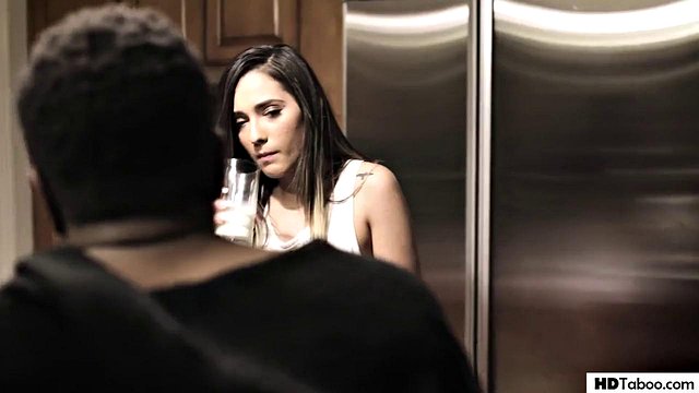 Brunette Student Jaye Summers with Small Tits and Long Hair Takes Hard Pounding from Boyfriend Ricky Johnson and Pervert