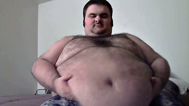 fat bear jerking off