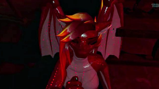 POV futa dragon teasingly strokes your cock before riding it and finishes you off with boobjob (chillout vr)